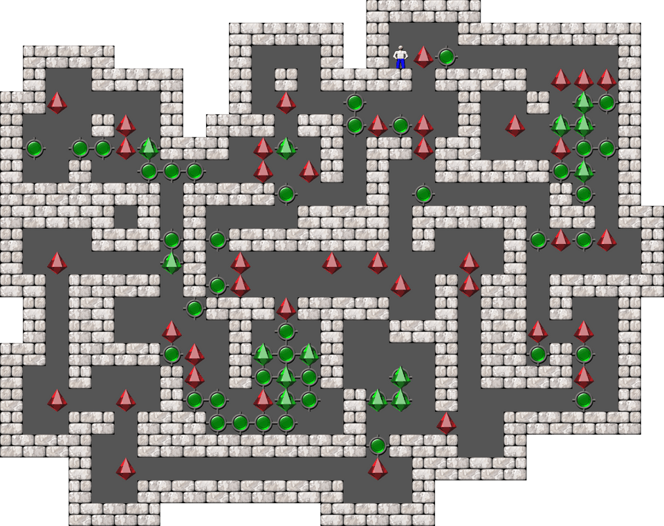 Sokoban Mass Remodel level 311